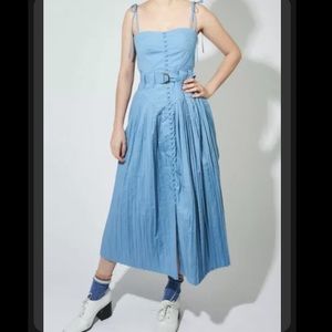Ulla Johnson Cosette Dress, NWT. Blue, Size 4